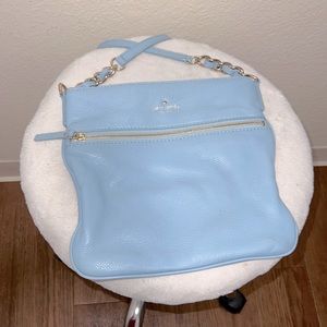 Kate Spade light blue crossbody